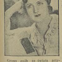 Smosarska wyszła zamąż, 1935
