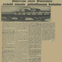 Bajeczna oaza, 1935