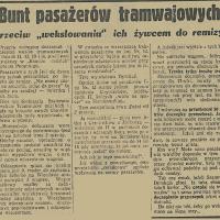 Bunt pasażerów, 1935