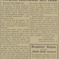 Obrączki na chleb, 1935