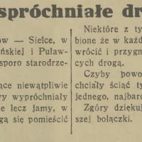 Ściąć drzewa! 1935