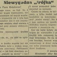Niewygodna trójka, 1935