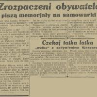 Zrozpaczeni obywatele, 1935