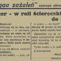 Pasażer ściereczka, 1935
