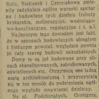 Sielce i Siekierki cywilizują się, 1935