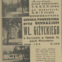 Egzaminy do Giżyckiego, 1935
