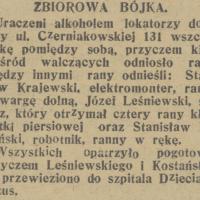 Zbiorowa bójka, 1935
