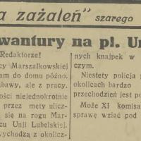 Gromady pijaków, 1935