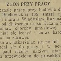 Przy pracy, 1935