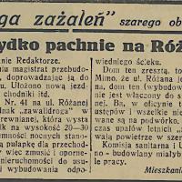 Brzydko pachnie, 1935