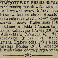 Wywrotowcy przed remizą, 1935
