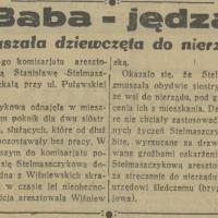 Baba - jędza, 1935