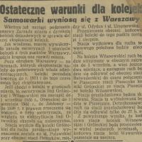 Samowarki wyniosą się, 1935
