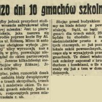 Nowy gmach szkolny, 1935