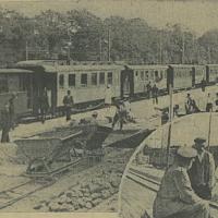 Budowa stacji Wierzbno, 1935