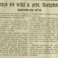 Czego nie widzi Starzyński, 1935