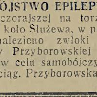 Samobójstwo epileptyczki, 1935