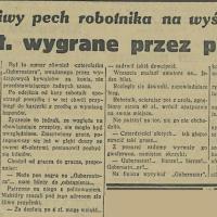 Szczęśliwy pech, 1935