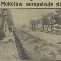 Mokotów europeizuje się Mokotów europeizuje się, 1935