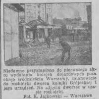 Rozbiórka dworca