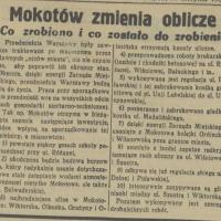 Mokotów zmienia oblicze, 1935