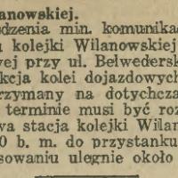 Stacja będzie przeniesiona Stacja będzie przeniesiona, 1935
