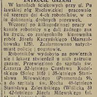 Zatrucie gazami, 1935