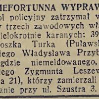 Niefortunna wyprawa, 1935