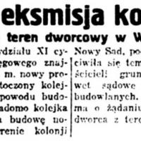 Nowa eksmisja? 1936