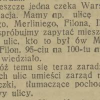 Kto to był Merlini, 1936