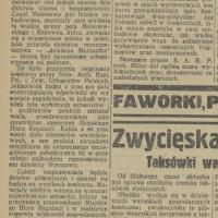 Racjonalna rozbudowa, 1936