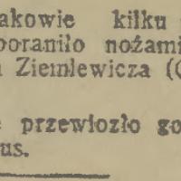 Nieznani sprawcy, 1936