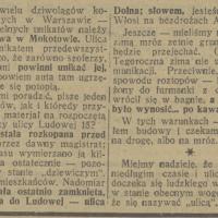 Problemy ulicy Ludowej. 1936