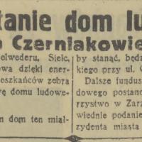 Dom Ludowy, 1936