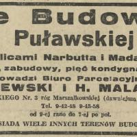 Pięć kondygnacyj, 1936