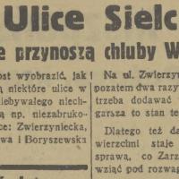 Zaniedbane ulice, 1936