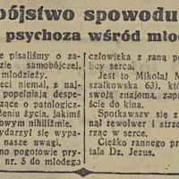 Groźna psychoza, 1936