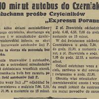 Wysłuchana prośba, 1936