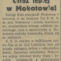 Coraz lepiej, 1936