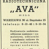 Ava Ava, 1936