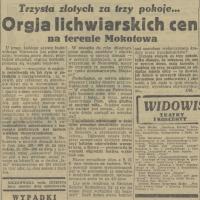 Orgja lichwiarskich cen, 1936