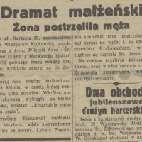 Dramat małżeński, 1936