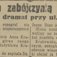 Dramat przy Narbutta, 1936