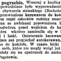 Bójka na pogrzebie, 1936