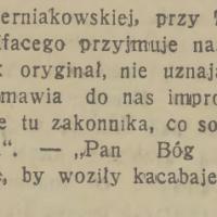 Pan Bóg stworzył tramwaje, 1936