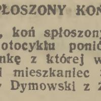 Spłoszony koń, 1936