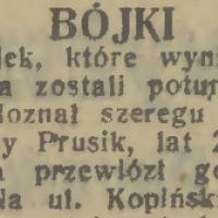 Bójka, 1936