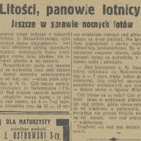Litości panowie lotnicy, 1936