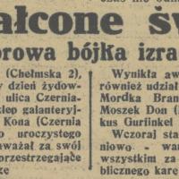 Zgwałcone święto, 1936