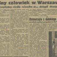 Leśny człowiek. 1936